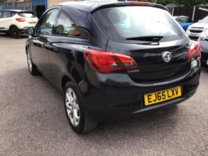 2015 Vauxhall Corsa 1.4i Ecoflex Energy Euro 6 3dr (a/c) in Black — image 4