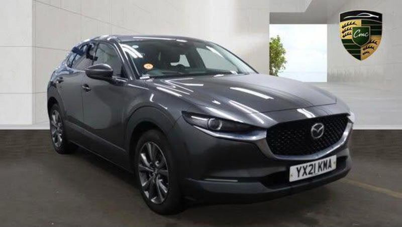 2021 Mazda Cx-30 2.0 E-Skyactiv X Mhev Gt Sport Tech Euro 6 (s/s) 5dr in Grey — image 1