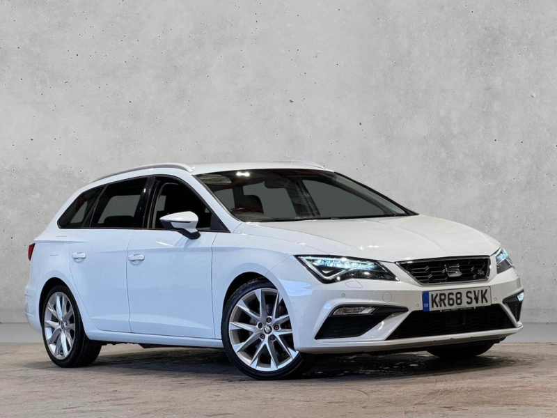 2018 SEAT Leon 1.5 Tsi Evo Fr Sport St DSG Euro 6 (s/s) 5dr in White — image 1