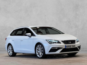 2018 SEAT Leon 1.5 Tsi Evo Fr Sport St DSG Euro 6 (s/s) 5dr in White — image 3