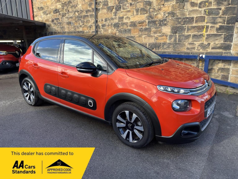 2019 Citroen C3 1.2 Puretech Flair Euro 6 (s/s) 5dr in Orange — image 1