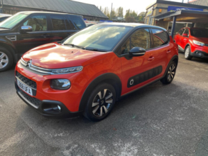 2019 Citroen C3 1.2 Puretech Flair Euro 6 (s/s) 5dr in Orange — image 3