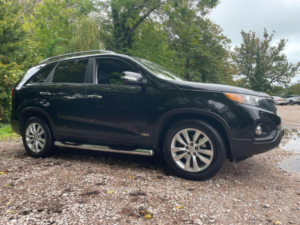 2010 Kia Sorento 2.2 Crdi Kx-3 Auto AWD Euro 5 5dr (snav) in Black — image 4