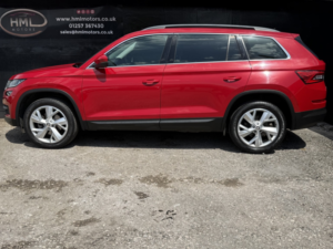 2018 Skoda Kodiaq 2.0 Tdi Se L in Red — image 3