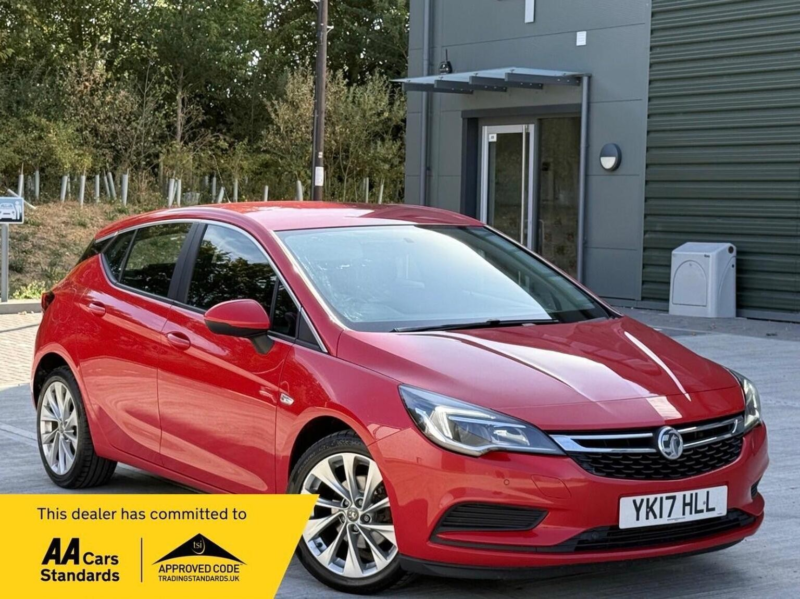 2017 Vauxhall Astra 1.4i Turbo Energy Euro 6 5dr in Red — image 1
