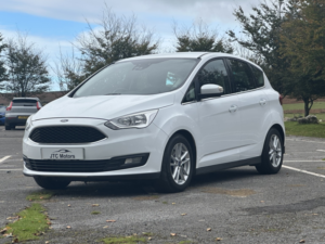 2018 Ford C-Max 1.0 Ecoboost 125 Zetec 5dr Man, Petrol, White + New Timing Belt in White — image 2