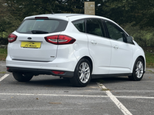 2018 Ford C-Max 1.0 Ecoboost 125 Zetec 5dr Man, Petrol, White + New Timing Belt in White — image 3