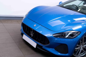 2018 Maserati Grancabrio 4.7 V8 Sport Auto Euro 5 2dr in Blue — image 3