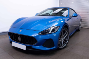 2018 Maserati Grancabrio 4.7 V8 Sport Auto Euro 5 2dr in Blue — image 6