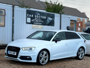 2013 Audi A3 1.4 Tfsi S Line Sportback S Tronic Euro 5 (s/s) 5dr in White — image 6