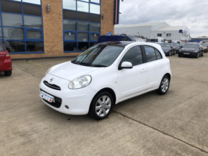 2011 Nissan Micra 1.2 Dig-S Tekna in White — image 4