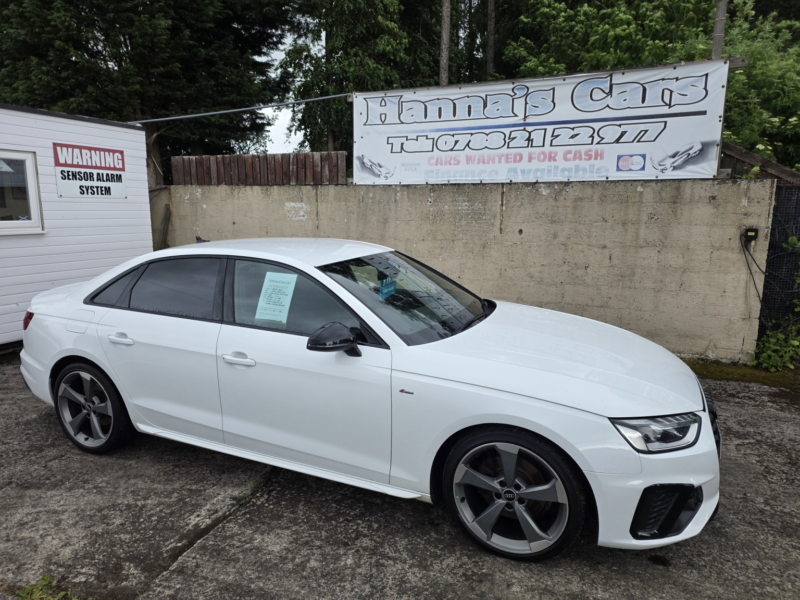 2021 Audi A4 2.0 Tfsi 35 Black Edition in White — image 1