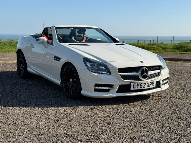 2012 Mercedes-Benz Slk 2.1 Slk250 Cdi Blueefficiency Amg Sport in White — image 1