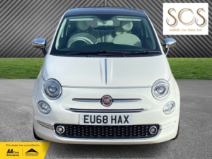2018 Fiat 500 1.2 1.2 69hp Collezione in White — image 2