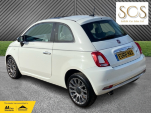 2018 Fiat 500 1.2 1.2 69hp Collezione in White — image 5