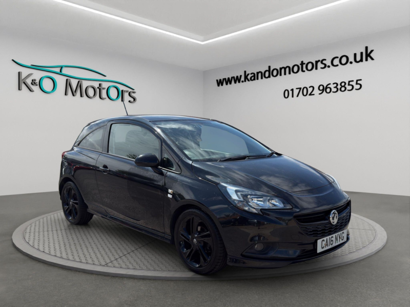 2016 Vauxhall Corsa 1.4i Ecoflex Limited Edition Euro 6 3dr in Black — image 1