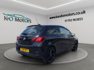 2016 Vauxhall Corsa 1.4i Ecoflex Limited Edition Euro 6 3dr in Black — image 4