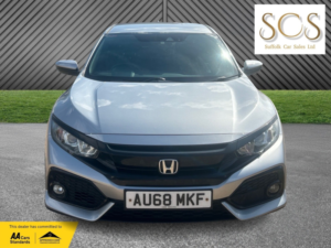 2018 Honda Civic 1.0 Vtec Turbo Sr in Silver — image 2