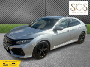 2018 Honda Civic 1.0 Vtec Turbo Sr in Silver — image 3