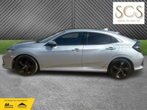 2018 Honda Civic 1.0 Vtec Turbo Sr in Silver — image 4
