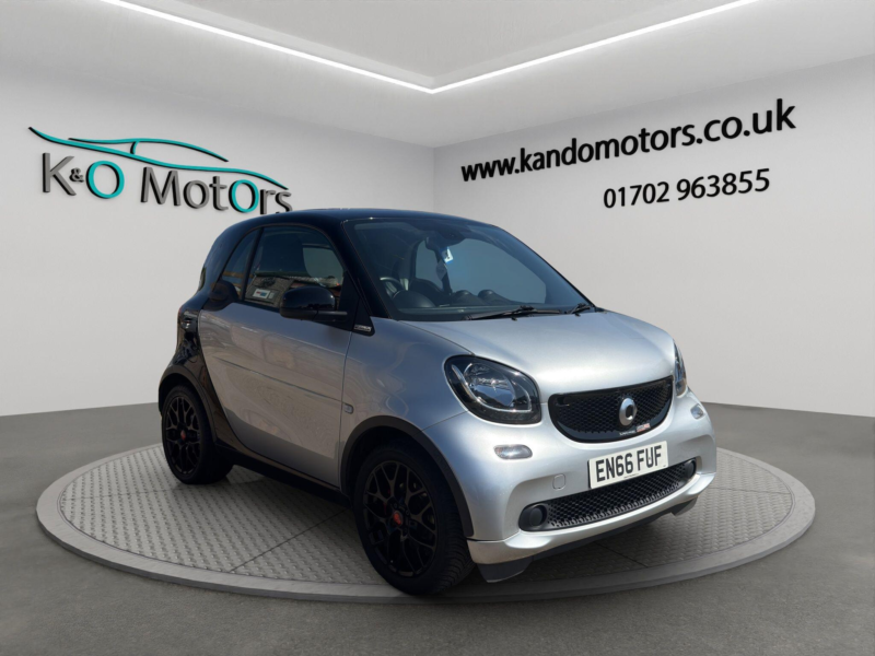2016 Smart Fortwo 1.0 Prime Sport (premium) Twinamic Euro 6 (s/s) 2dr in Silver — image 1