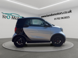 2016 Smart Fortwo 1.0 Prime Sport (premium) Twinamic Euro 6 (s/s) 2dr in Silver — image 3