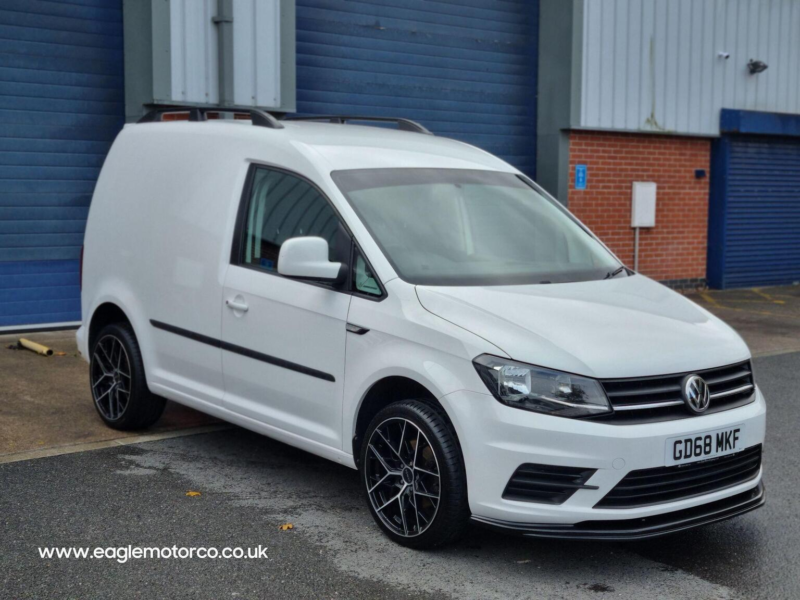 2019 Volkswagen Caddy 2.0 Tdi C20 Bluemotion Tech Trendline Swb Euro 6 (s/s) 5dr in White — image 1