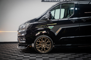 2021 Ford Transit Custom 2.0 Limited Panel Van 5dr Diesel Manual L1 H1 Euro 6 Tmg Rs Sport (130 Ps) in Black — image 5