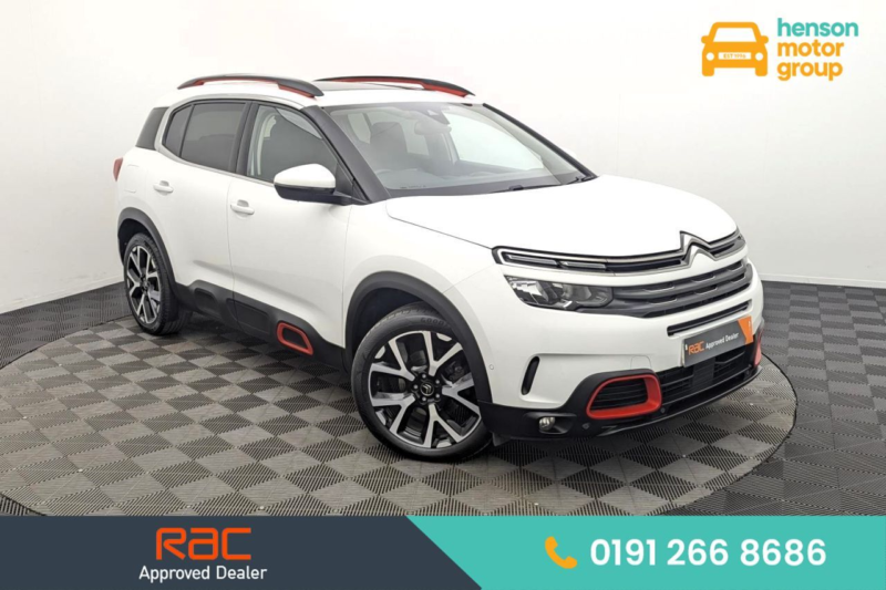 2019 Citroen C5 Aircross 1.6 Puretech Flair Plus SUV 5dr Petrol Eat8 Euro 6 (s/s) (180 Ps) in White — image 1