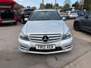 2012 Mercedes-Benz C Class 2.1 C250 Cdi Blueefficiency Amg Sport Estate 5dr Diesel G-Tronic+ Euro 5 (s/s) (204 Ps) in Silver — image 2