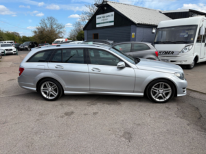 2012 Mercedes-Benz C Class 2.1 C250 Cdi Blueefficiency Amg Sport Estate 5dr Diesel G-Tronic+ Euro 5 (s/s) (204 Ps) in Silver — image 4