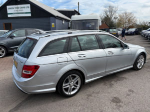 2012 Mercedes-Benz C Class 2.1 C250 Cdi Blueefficiency Amg Sport Estate 5dr Diesel G-Tronic+ Euro 5 (s/s) (204 Ps) in Silver — image 5