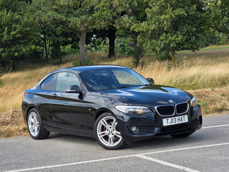 2014 BMW 2 Series 2.0 220d Se Coupe 2dr Diesel Manual Euro 6 (s/s) (184 Ps) in Black — image 1