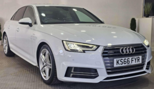 2016 Audi A4 2.0 Tdi S Line S Tronic Quattro Euro 6 (s/s) 4dr in White — image 2