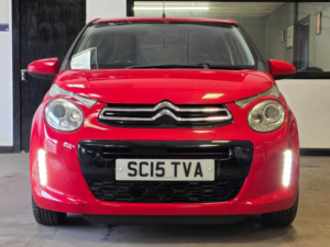 2015 Citroen C1 1.2 Puretech Flair Euro 6 5dr in Red — image 4