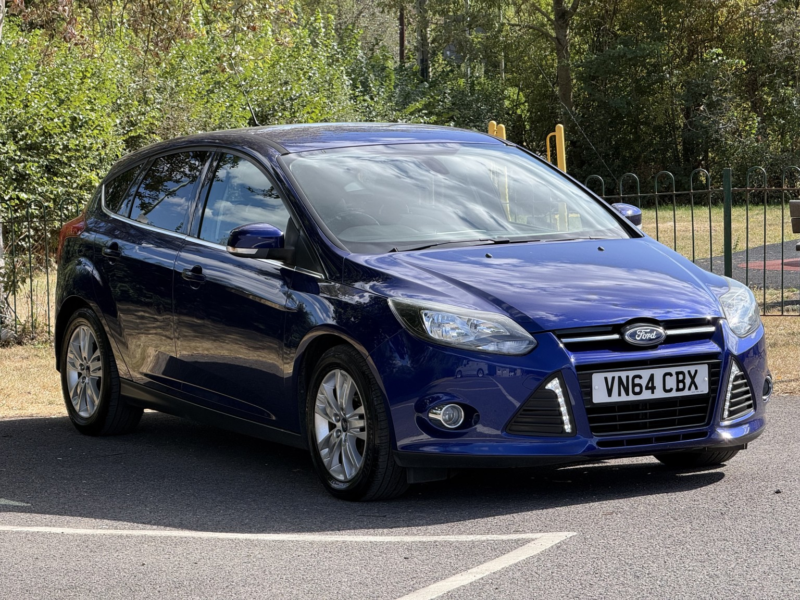2014 Ford Focus 1.6 Tdci Titanium Navigator in Blue — image 1