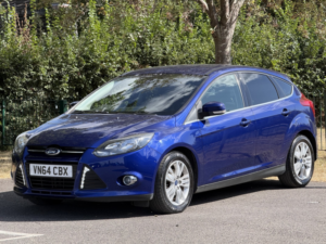 2014 Ford Focus 1.6 Tdci Titanium Navigator in Blue — image 3