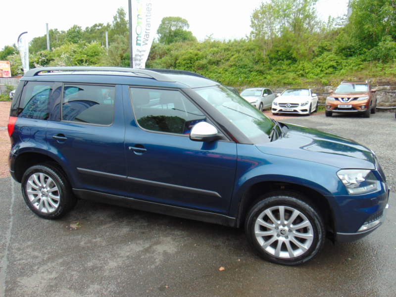2016 Skoda Yeti 2.0 Tdi Se * Mot May 2027 * Finance Available * Free 6 Months Warranty * Part Exchanges Welcome * in Blue — image 1