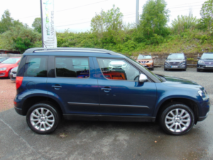 2016 Skoda Yeti 2.0 Tdi Se * Mot May 2027 * Finance Available * Free 6 Months Warranty * Part Exchanges Welcome * in Blue — image 2
