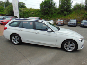 2016 BMW 3 Series 2.0 318d Sport Touring * Mot June 2027 * Only 63882 Miles On The Clock * Finance Available * Free 6 in White — image 3
