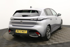 2022 Peugeot 308 1.2 Puretech Allure Premium Hatchback 5dr Petrol Eat Euro 6 (s/s) (130 Ps) in Grey — image 5