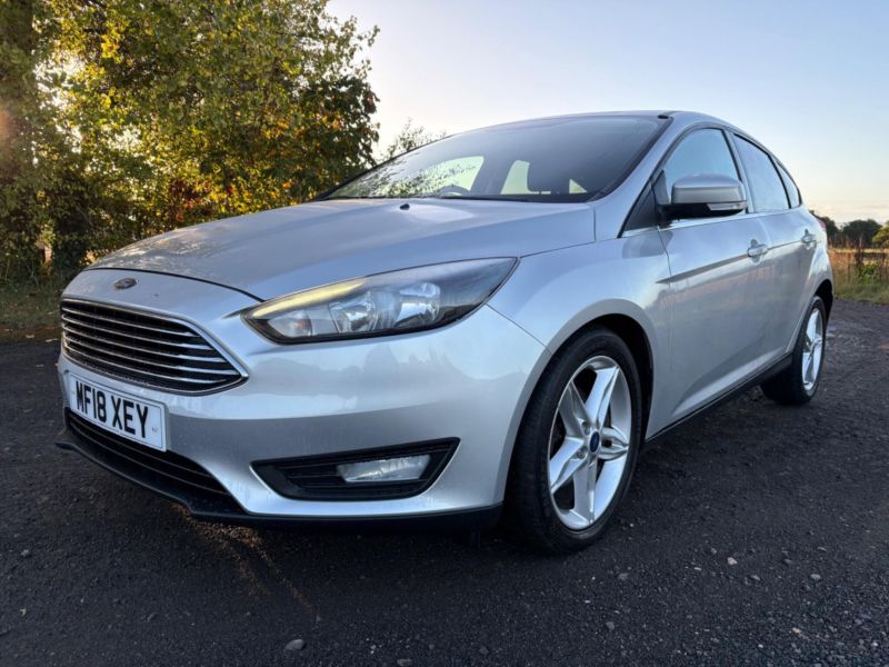2018 Ford Focus 1.5 Tdci Zetec Edition Euro 6 (s/s) 5dr in Silver — image 1