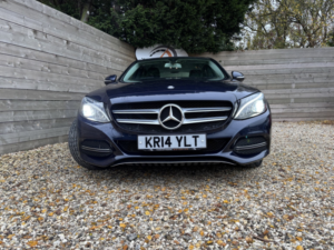 2014 Mercedes-Benz C Class 2.0 C200 Sport in Blue — image 4