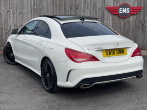 2016 Mercedes-Benz Cla 2.1 Cla220d Amg Sport Coupe 7g-Dct Euro 6 (s/s) 4dr in White — image 2