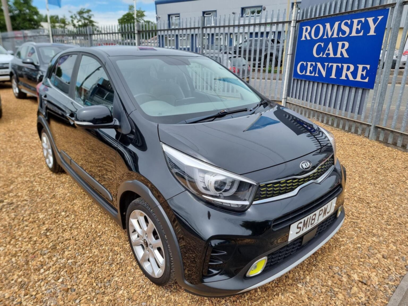 2018 Kia Picanto 1.25 X-Line Euro 6 5dr in Black — image 1