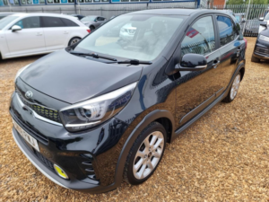 2018 Kia Picanto 1.25 X-Line Euro 6 5dr in Black — image 3