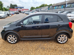 2018 Kia Picanto 1.25 X-Line Euro 6 5dr in Black — image 4