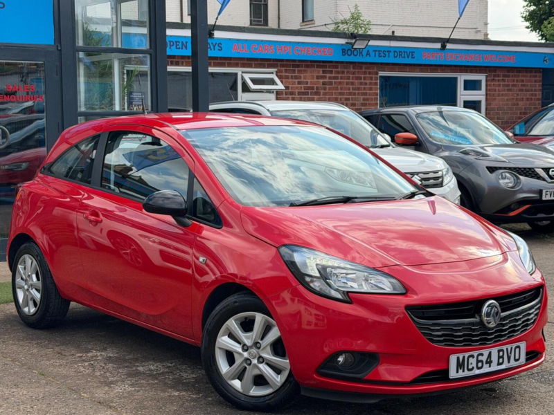 2015 Vauxhall Corsa 1.2i Design Euro 6 3dr in Red — image 1