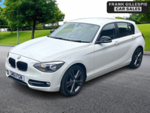 2011 BMW 1 Series 1.6 116i Sport Euro 5 (s/s) 5dr in White — image 3