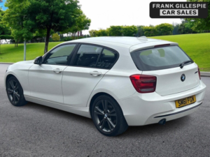 2011 BMW 1 Series 1.6 116i Sport Euro 5 (s/s) 5dr in White — image 4